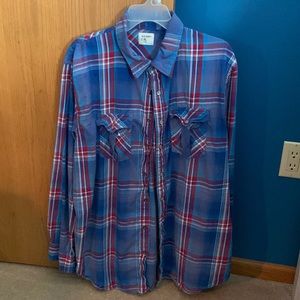 Old Navy Cotton Casual Men’s Long Sleeve Shirt